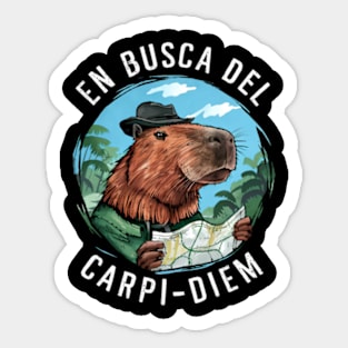 En busca del Carpi-diem Sticker